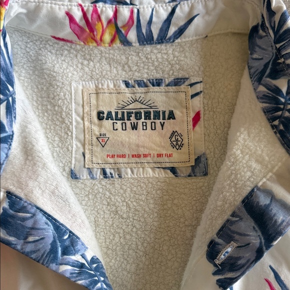 California Cowboy High Water Bird of Paradise Shirt - Picture 2 of 12